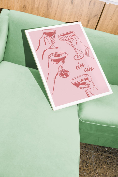 Cin Cin Pink - FrenzyFrame