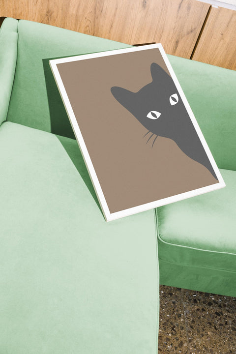 Curious Cat - FrenzyFrame