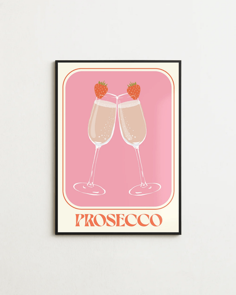 Pink Prosecco - FrenzyFrame