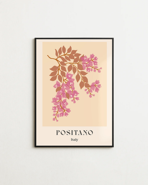 Positano in Bloom - FrenzyFrame