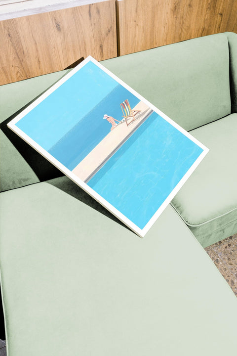 Poolside Silence - FrenzyFrame