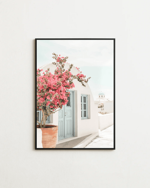 Santorini Bloom - FrenzyFrame