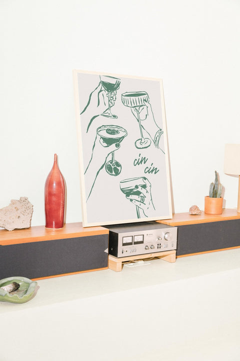 Cin Cin Green - FrenzyFrame