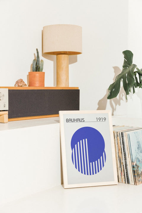 Bauhaus Coded in Blue - FrenzyFrame