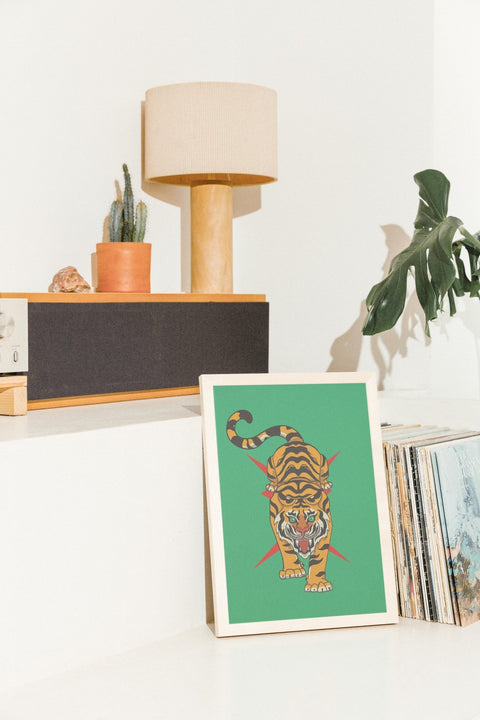 Tiger Charge - FrenzyFrame