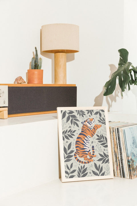 Sleepy Tiger - FrenzyFrame