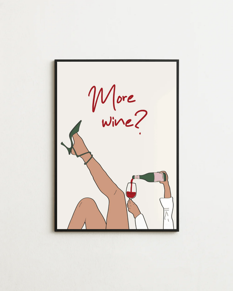 More Wine? - FrenzyFrame