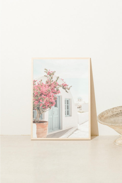 Santorini Bloom - FrenzyFrame