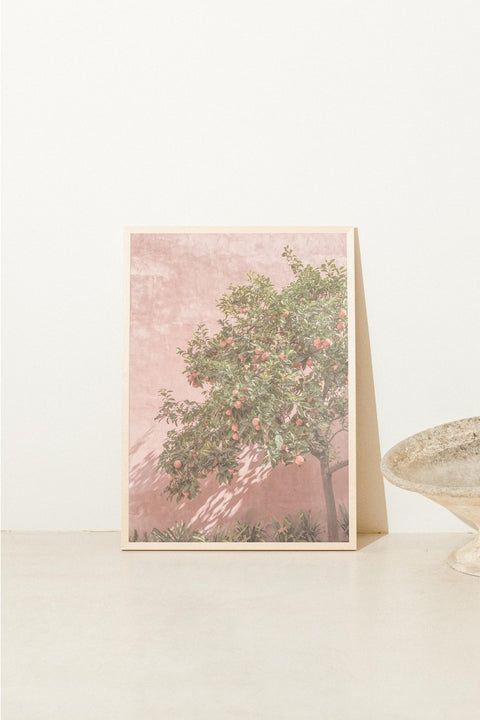 Peach Tree Wall - FrenzyFrame