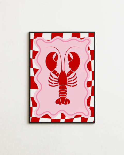 Lobster Stamp – Rosé Edition - FrenzyFrame