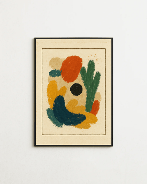 Sunset Shapes - FrenzyFrame