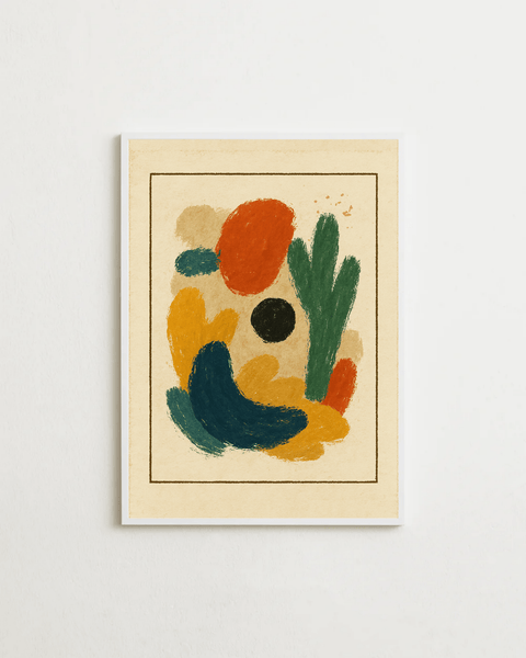 Sunset Shapes - FrenzyFrame