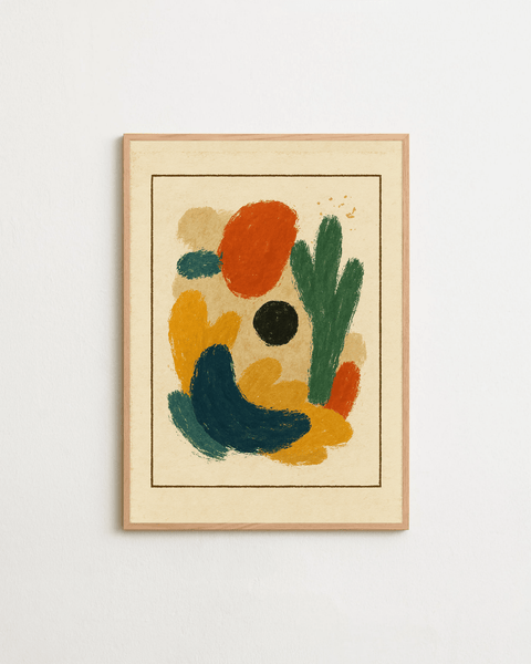 Sunset Shapes - FrenzyFrame