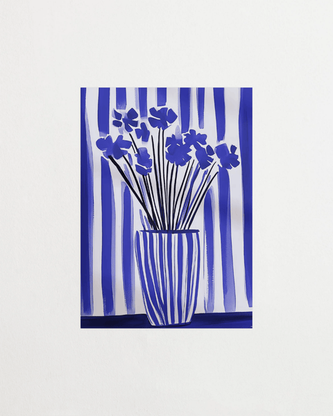 Striped Stillness - FrenzyFrame