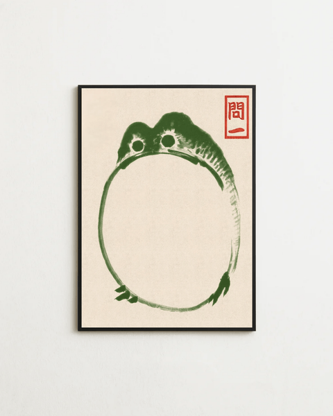 Matsumoto Hoji Frog Circle - FrenzyFrame