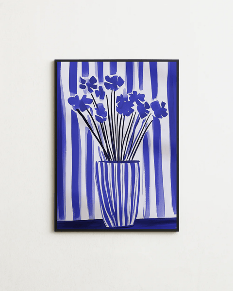 Striped Stillness - FrenzyFrame