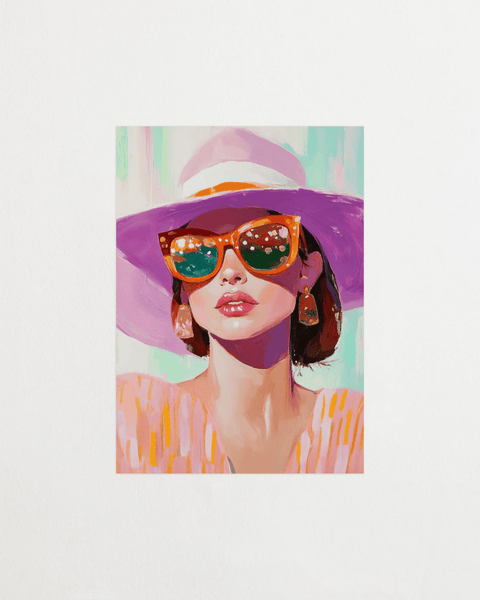 Poolside Muse - FrenzyFrame