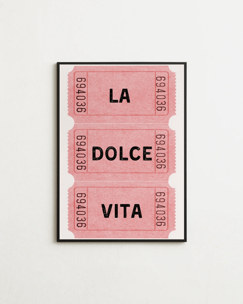 La Dolce Ticket - FrenzyFrame