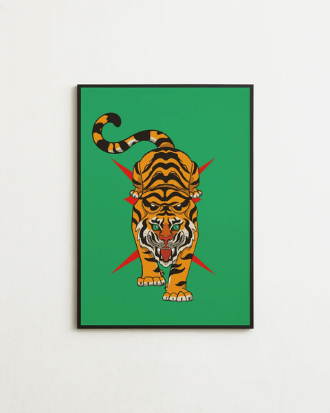 Tiger Charge - FrenzyFrame