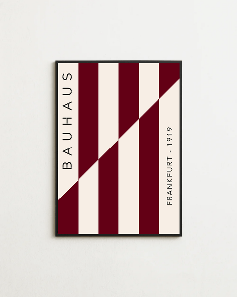 Bauhaus Stripes - FrenzyFrame