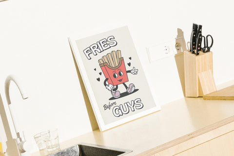Fries Before Guys - FrenzyFrame