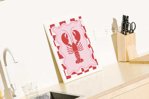 Lobster Stamp – Rosé Edition - FrenzyFrame