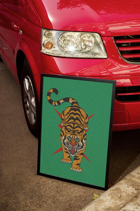 Tiger Charge - FrenzyFrame