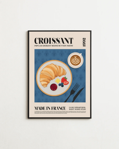 Croissant à Paris - FrenzyFrame