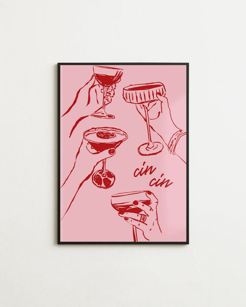 Cin Cin Pink - FrenzyFrame