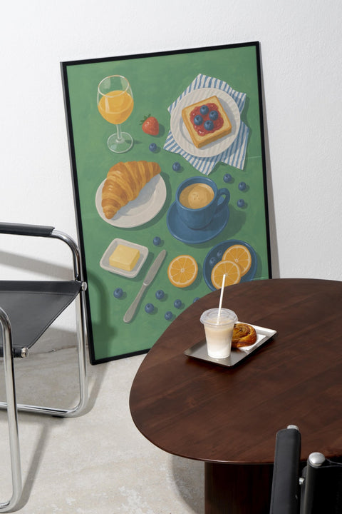 Crème de la Croissant - FrenzyFrame