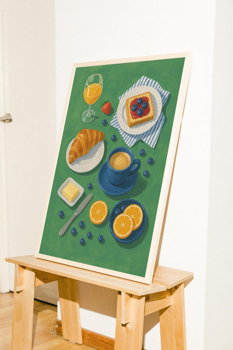 Crème de la Croissant - FrenzyFrame