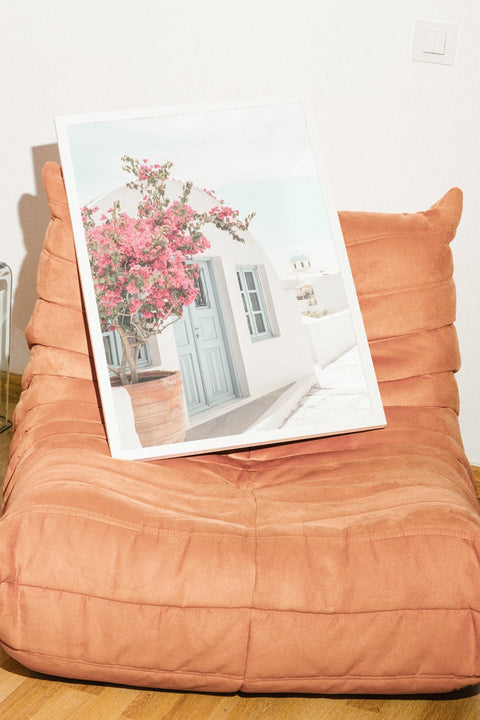 Santorini Bloom - FrenzyFrame