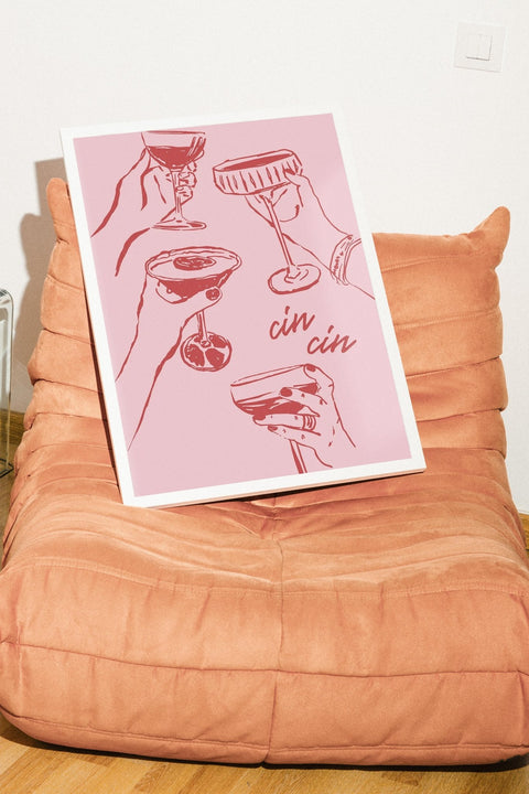 Cin Cin Pink - FrenzyFrame