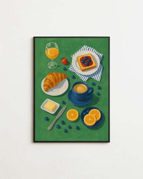 Crème de la Croissant - FrenzyFrame