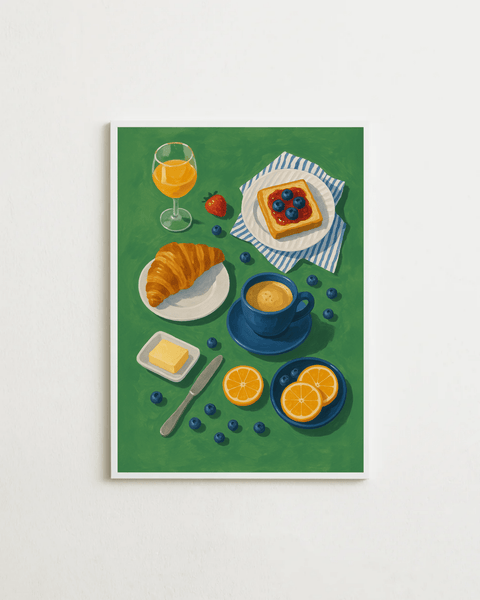 Crème de la Croissant - FrenzyFrame