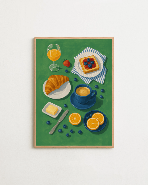 Crème de la Croissant - FrenzyFrame