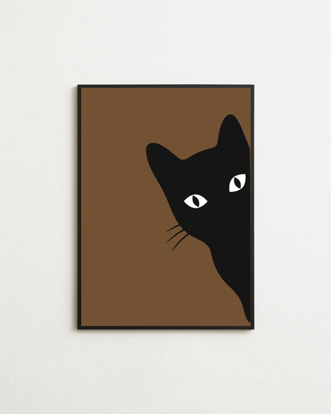 Curious Cat - FrenzyFrame