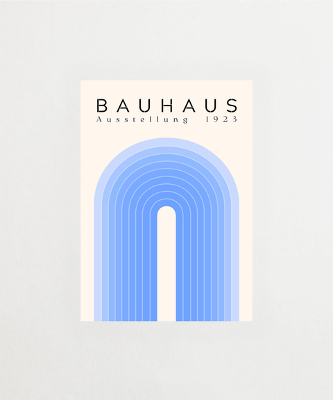 Bauhaus Loop Blue