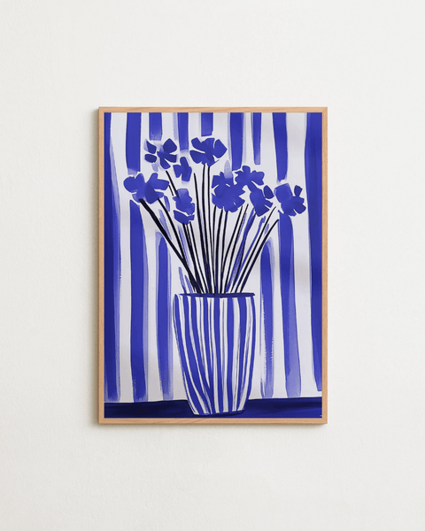 Striped Stillness - FrenzyFrame