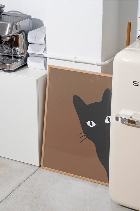 Curious Cat - FrenzyFrame