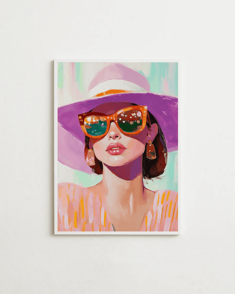 Poolside Muse - FrenzyFrame