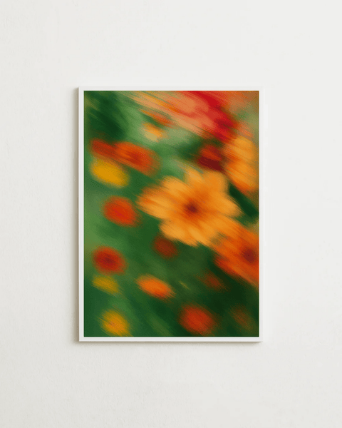 Wild Bloom Blur - FrenzyFrame