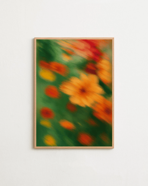 Wild Bloom Blur - FrenzyFrame