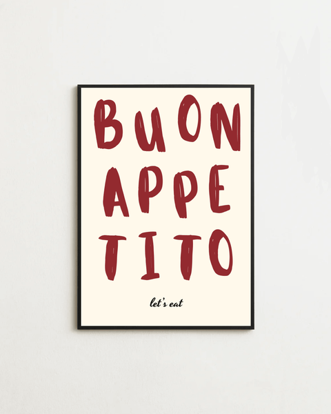 Buon Appetito Baby - FrenzyFrame
