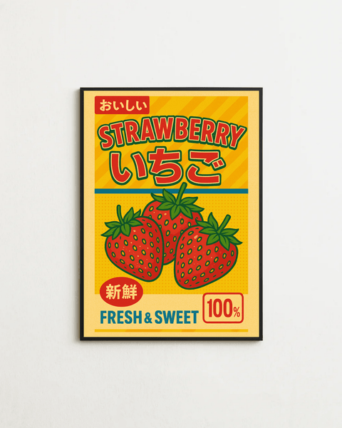 Strawberry Pop No.2 - FrenzyFrame