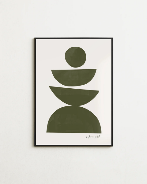 Stacked Stillness - FrenzyFrame