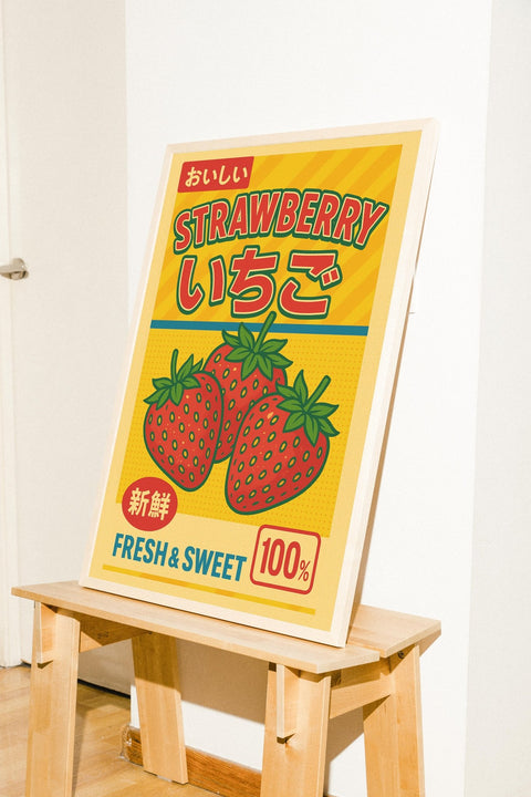 Strawberry Pop No.2 - FrenzyFrame