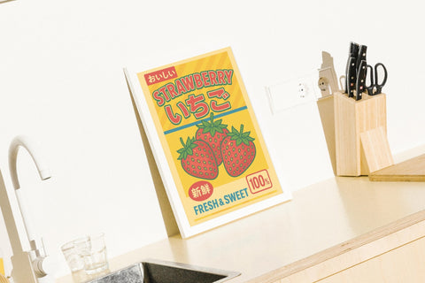 Strawberry Pop No.2 - FrenzyFrame