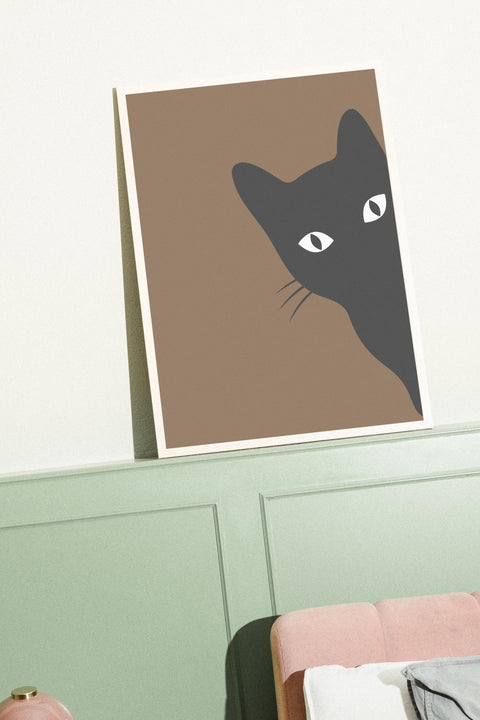 Curious Cat - FrenzyFrame