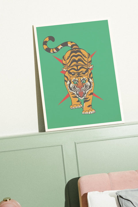 Tiger Charge - FrenzyFrame